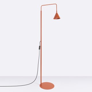 Sollux Lighting Lampa podłogowa NOX ochra czerwona