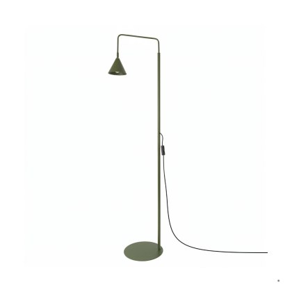 Sollux Lighting Lampa podłogowa NOX zielona oliwka