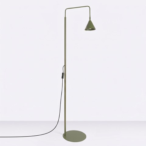 Sollux Lighting Lampa podłogowa NOX zielona oliwka