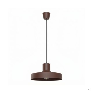 Sollux Lighting Lampa wisząca BILO brązowa