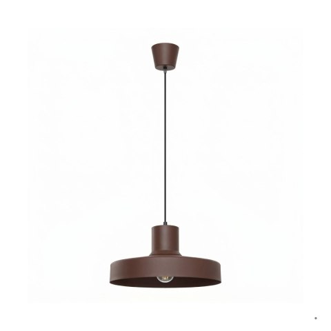 Sollux Lighting Lampa wisząca BILO brązowa
