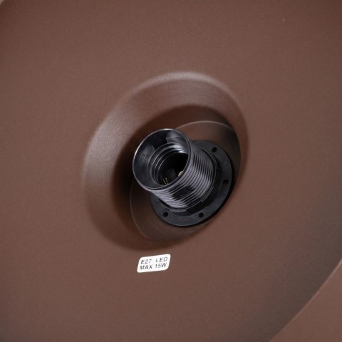 Sollux Lighting Lampa wisząca BILO brązowa