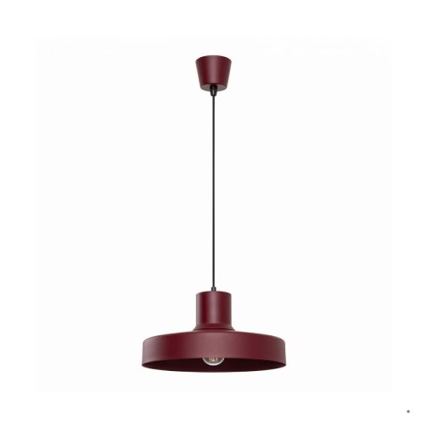 Sollux Lighting Lampa wisząca BILO burgund