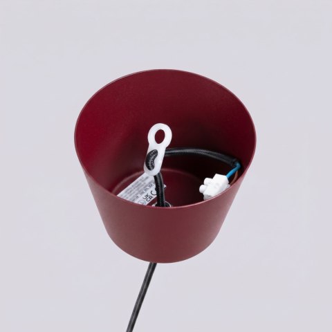 Sollux Lighting Lampa wisząca BILO burgund