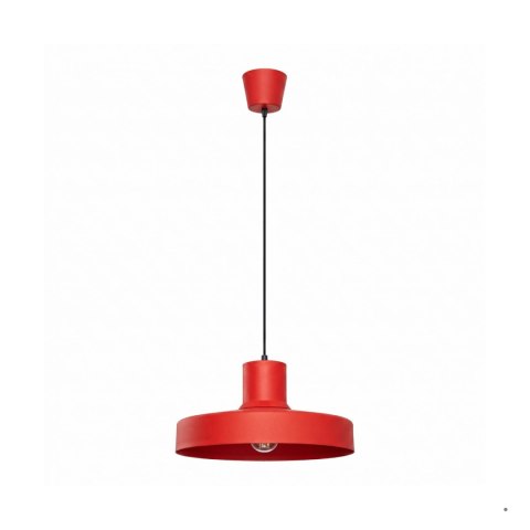 Sollux Lighting Lampa wisząca BILO czerwona