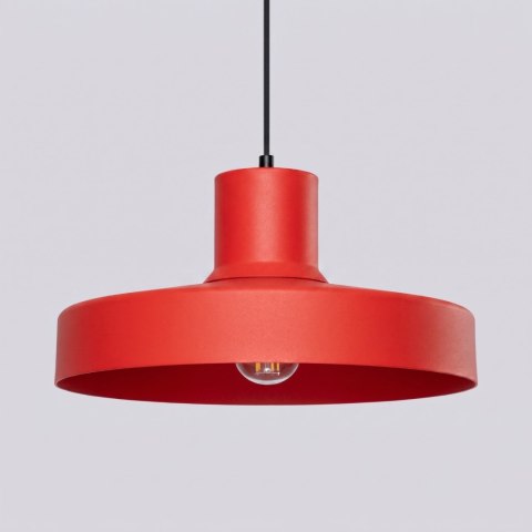 Sollux Lighting Lampa wisząca BILO czerwona