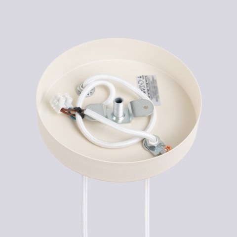 Sollux Lighting Lampa wisząca HALO 2P beżowa
