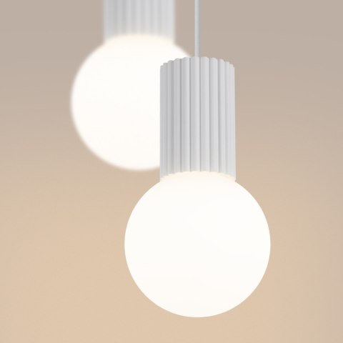 Sollux Lighting Lampa wisząca HALO 2P biała
