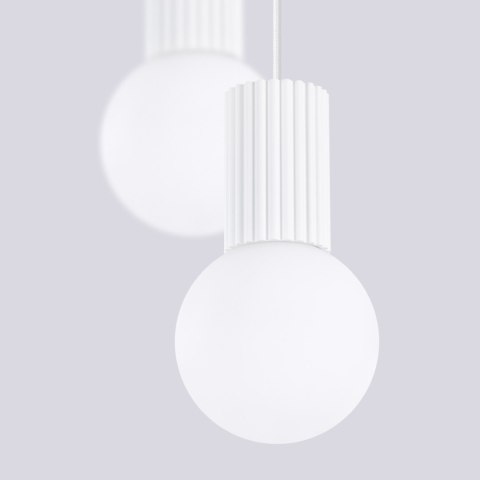 Sollux Lighting Lampa wisząca HALO 2P biała