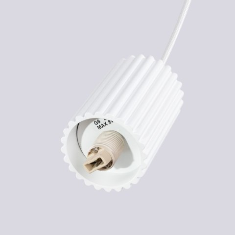 Sollux Lighting Lampa wisząca HALO 2P biała