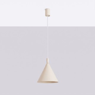 Sollux Lighting Lampa wisząca NOX 25 beżowa