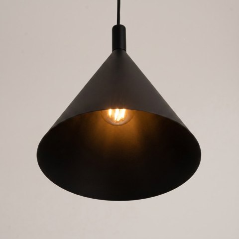 Sollux Lighting Lampa wisząca NOX 25 czarna