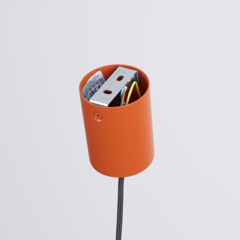 Sollux Lighting Lampa wisząca NOX 25 ochra czerwona