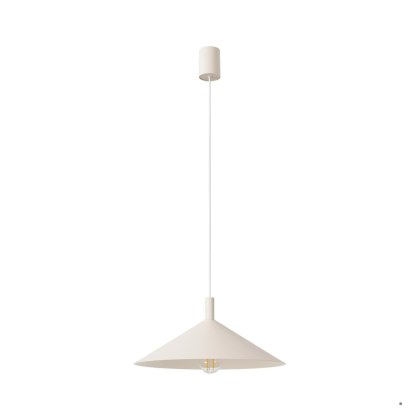Sollux Lighting Lampa wisząca NOX 40 beżowa