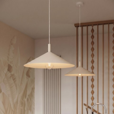 Sollux Lighting Lampa wisząca NOX 40 beżowa