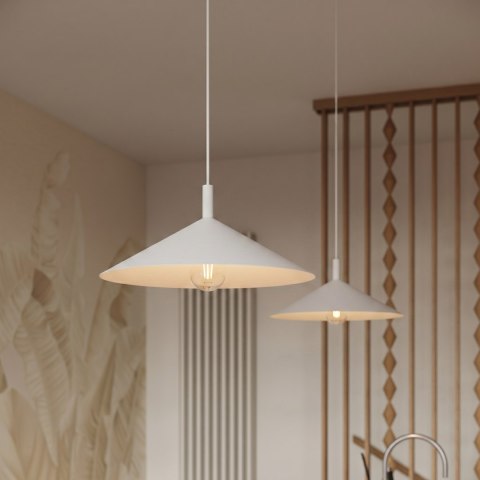 Sollux Lighting Lampa wisząca NOX 40 biała
