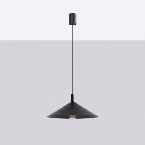 Sollux Lighting Lampa wisząca NOX 40 czarna