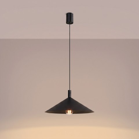 Sollux Lighting Lampa wisząca NOX 40 czarna