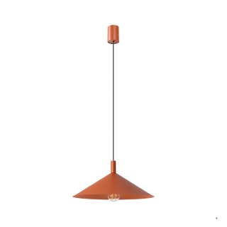 Sollux Lighting Lampa wisząca NOX 40 ochra czerwona