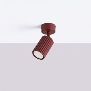 Sollux Lighting Plafon KARBON 1 burgund