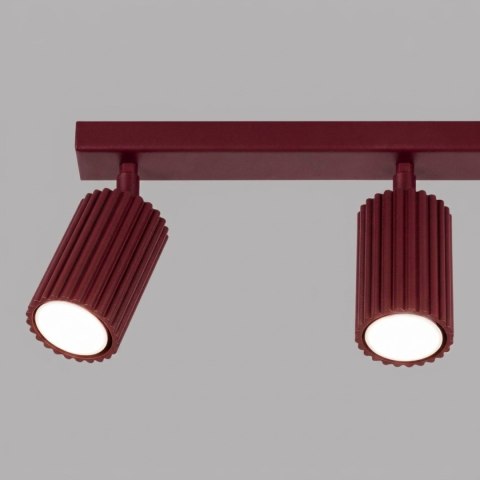 Sollux Lighting Plafon KARBON 3L burgund