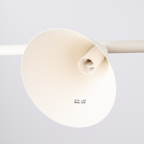 Sollux Lighting Żyrandol NOX 4L beżowa