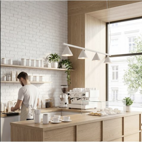 Sollux Lighting Żyrandol NOX 4L beżowa