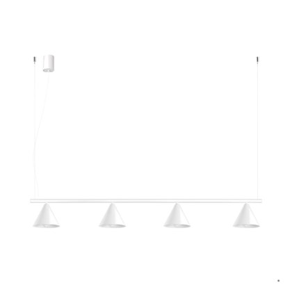 Sollux Lighting Żyrandol NOX 4L biała