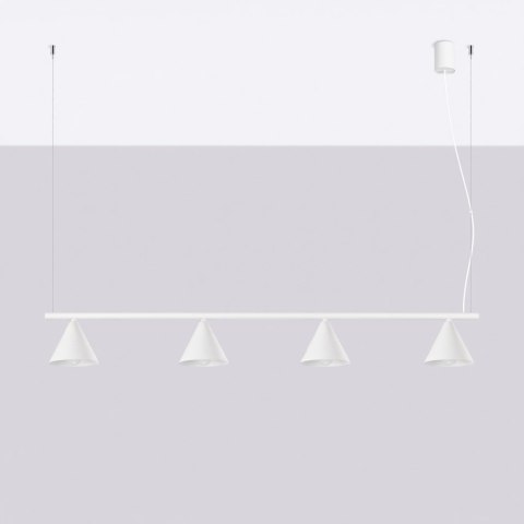 Sollux Lighting Żyrandol NOX 4L biała