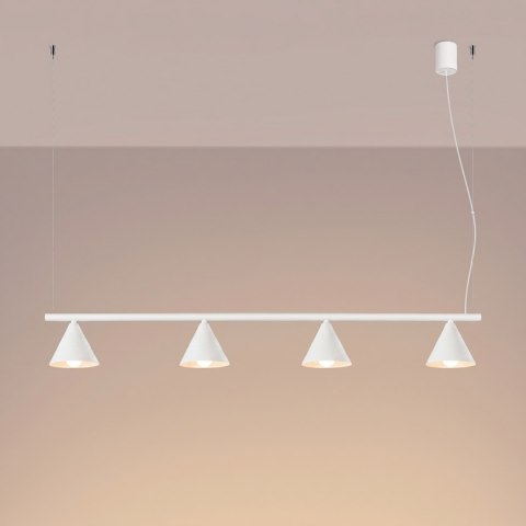 Sollux Lighting Żyrandol NOX 4L biała