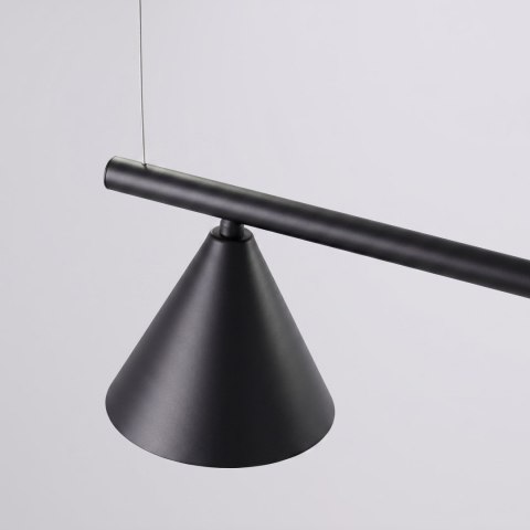 Sollux Lighting Żyrandol NOX 4L czarna