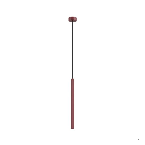 Sollux Lighting Lampa wisząca ARCHE 1 burgund
