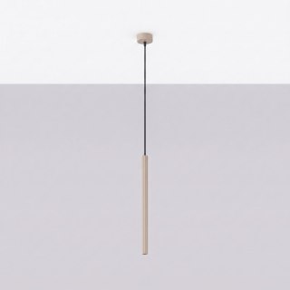 Sollux Lighting Lampa wisząca ARCHE 1 taupe
