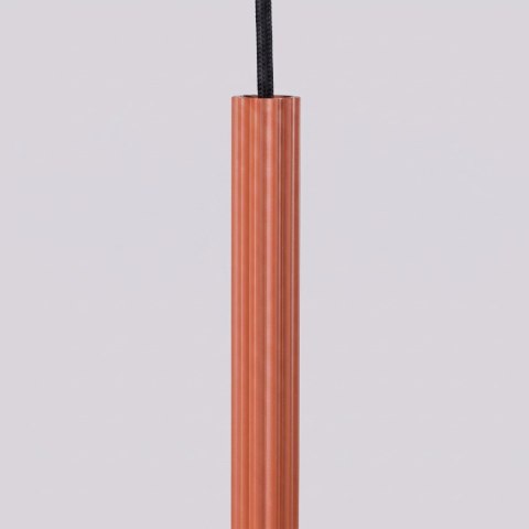 Sollux Lighting Lampa wisząca ARCHE 2P ochra czerwona