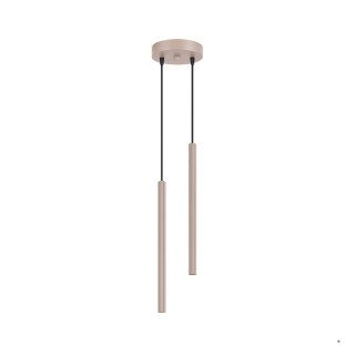 Sollux Lighting Lampa wisząca ARCHE 2P taupe