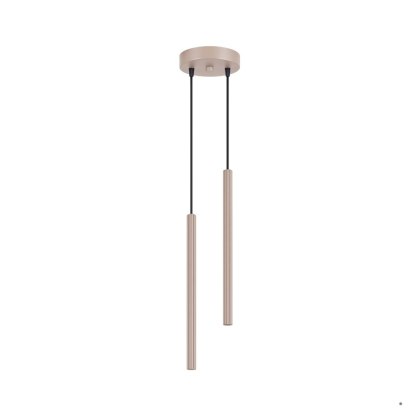 Sollux Lighting Lampa wisząca ARCHE 2P taupe