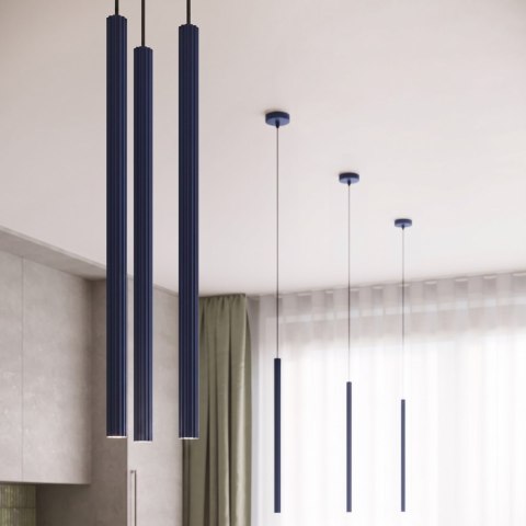 Sollux Lighting Lampa wisząca ARCHE 2P ultramaryna