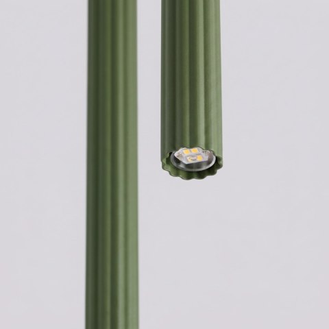 Sollux Lighting Lampa wisząca ARCHE 2P zielona oliwka