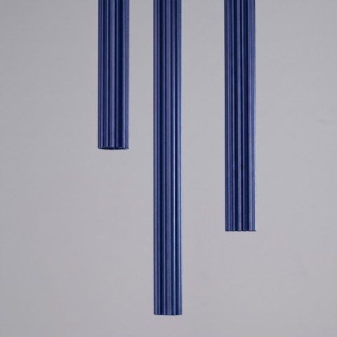 Sollux Lighting Lampa wisząca ARCHE 3P ultramaryna
