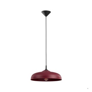 Sollux Lighting Lampa wisząca GINA burgund