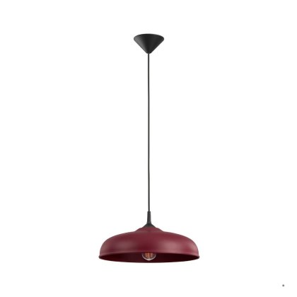 Sollux Lighting Lampa wisząca GINA burgund