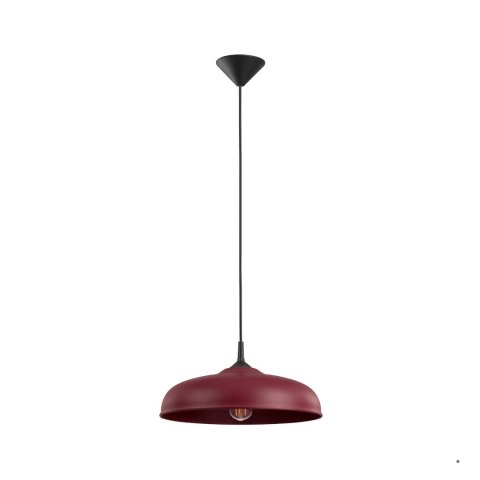 Sollux Lighting Lampa wisząca GINA burgund