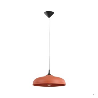 Sollux Lighting Lampa wisząca GINA ochra czerwona
