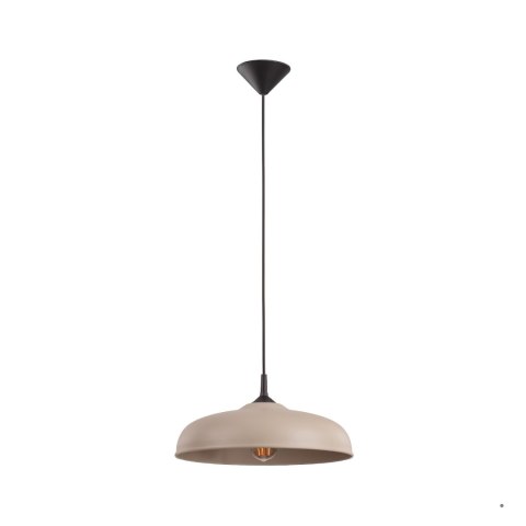 Sollux Lighting Lampa wisząca GINA taupe