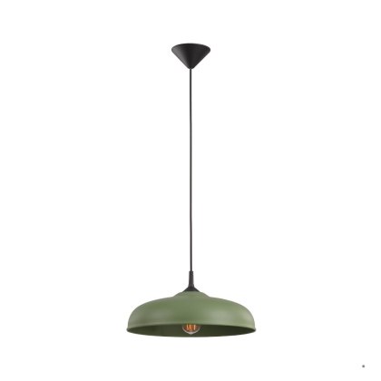 Sollux Lighting Lampa wisząca GINA zielona oliwka