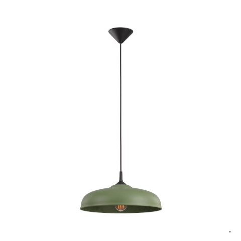 Sollux Lighting Lampa wisząca GINA zielona oliwka