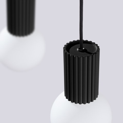 Sollux Lighting Lampa wisząca HALO 2L czarna