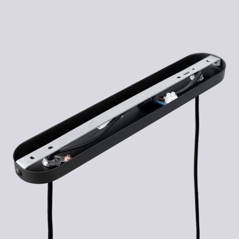 Sollux Lighting Lampa wisząca HALO 2L czarna
