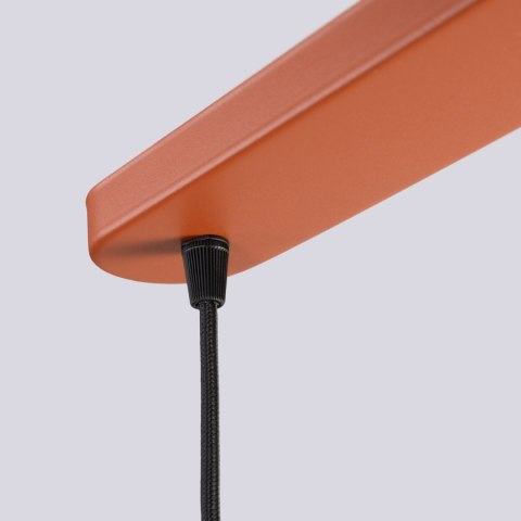 Sollux Lighting Lampa wisząca HALO 2L ochra czerwona