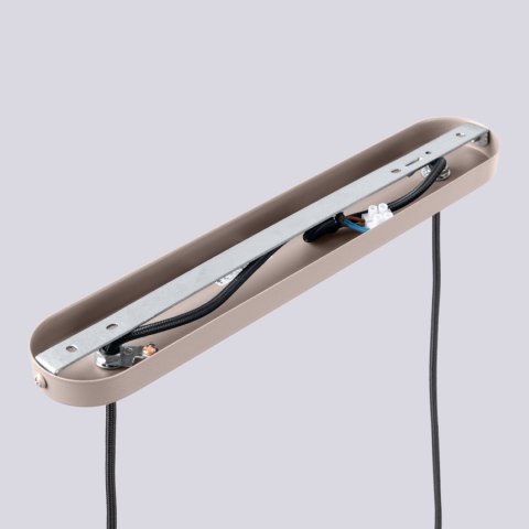 Sollux Lighting Lampa wisząca HALO 2L taupe